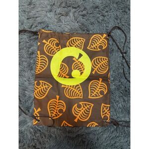Animal Crossing New Horizons Drawstring Bag Nook Leaf Nintendo Culture Fly 2022